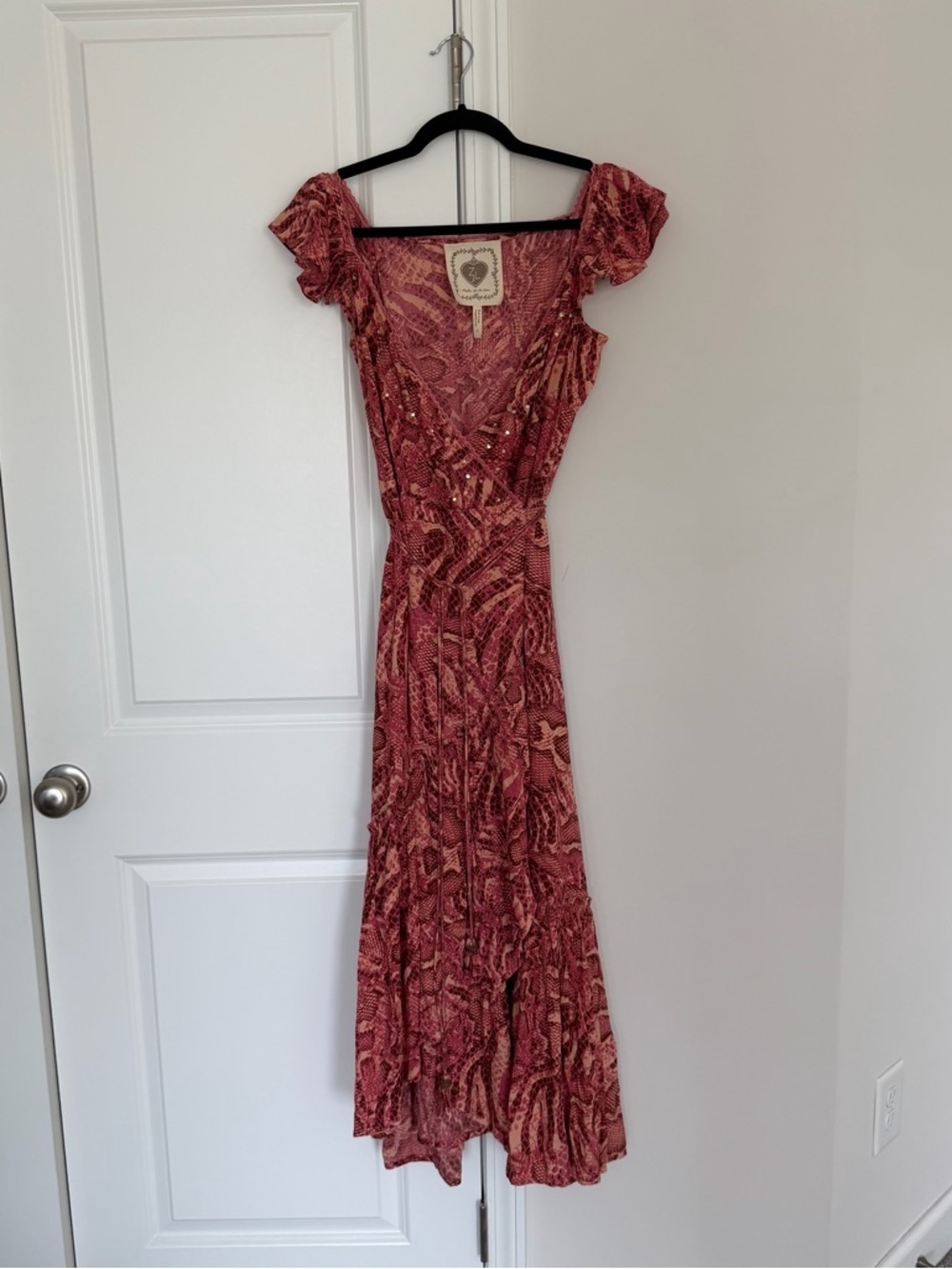 Z&L Europe Taylor Pink Maxi Dress - Picture 3 of 10